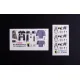 Kelik K72068 1/72 Rf-4b - Interior 3d Decals For Hasegawa Kit
