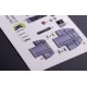 Kelik K72068 1/72 Rf-4b - Interior 3d Decals For Hasegawa Kit
