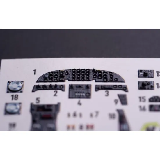 Kelik K72147 1/72 Fw-200c Condor - Interior 3d Decals For Trumpeter Kit