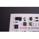 Kelik K72197 1/72 H-21 Flying Banana - Interior 3d Decals For Italeri Kit