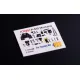 Kelik K72201 1/72 P-51d Mustang - Interior 3d Decals For Tamiya Kit