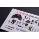 Kelik K72201 1/72 P-51d Mustang - Interior 3d Decals For Tamiya Kit
