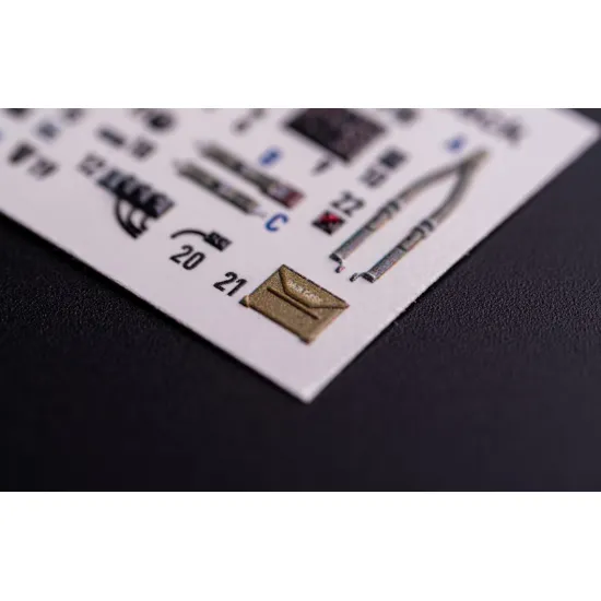 Kelik K72202 1/72 P-47d Razorback - Interior 3d Decals For Tamiya Kit