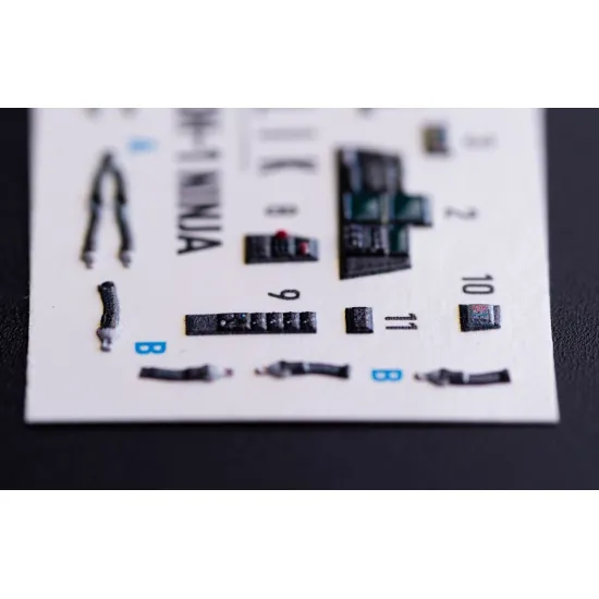 Kelik K72205 1/72 Oh-1 Ninja - Interior 3d Decals For Aoshima Kit