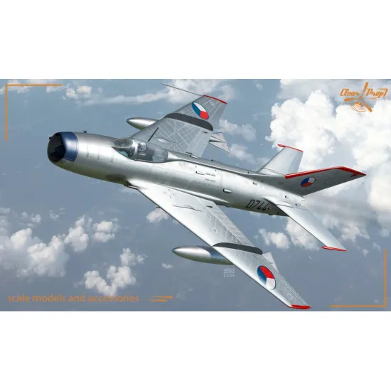 Clear Prop 72056 1/72 Mig-19p Plastic Model Aircraft