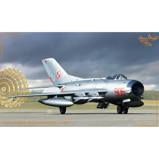 Clear Prop 72057 1/72 Mig-19pm Plastic Model Aircraft