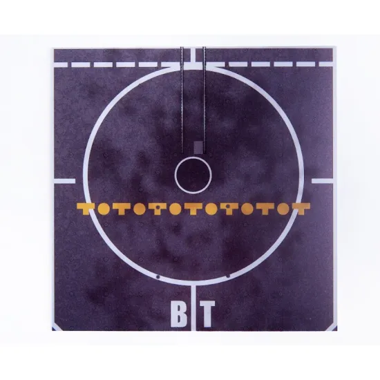 Kelik Ks72110 1/72 French Frigate D-655 Bretagne - Acrylic 3 Mm 240 / 240 Mm190g For Any Helicopters