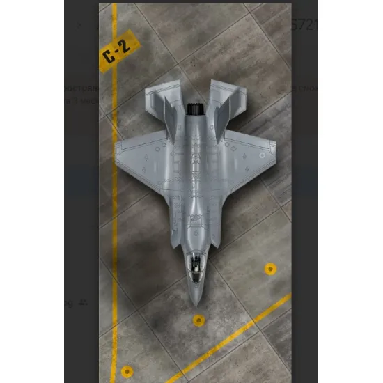 Kelik Ks72112 1/72 Yokota Airbase Type 1 - Acrylic 3 Mm 180 / 357 Mm 210 G For Any Us Aircraft