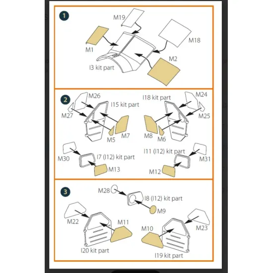 Clear Prop Cpa48103 1/48 Dhc-2 Beaver Double-sided Painting Mask On Yellow Kabuki Paper For Dora Wings Kit