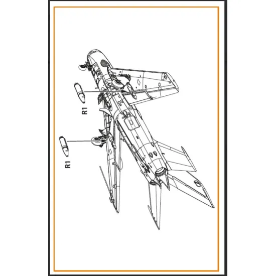 Clear Prop Cpa72171 1/72 Oro-57k Used On The Following Airplanes Mig-19s/P Mig-15bis/Sh Mig-17as Mig-21f/F13/Pf Su-7 Su-7b Bmk/Bkl