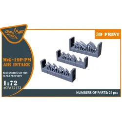 Clear Prop Cpa72172 1/72 Mig-19p/Pm Air Intake For Cp Kits