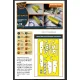 Clear Prop Cpa72193 1/72 Bat Hawk T1 Double-sided Painting Mask On Yellow Kabuki Paper For Revell Kit