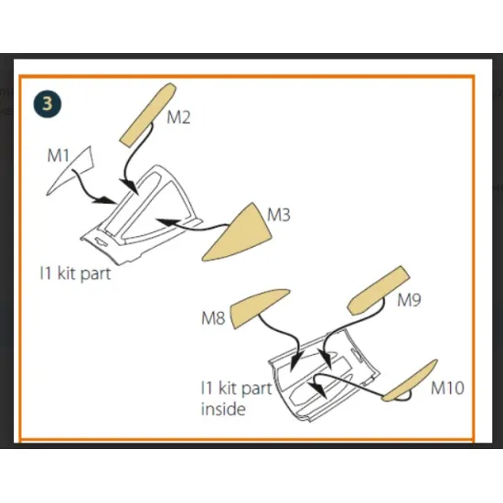 Clear Prop Cpa72200 1/72 A-10 A/C Double-sided Painting Mask On Yellow Kabuki Paper For Gwh Kit