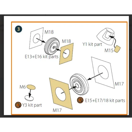 Clear Prop Cpa72202 1/72 Su-17m3/4 Double-sided Painting Mask On Yellow Kabuki Paper For Modelsvit Kit