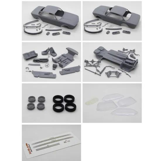 Diolex Dp24167 1/24 3d Print Resin Kit Alpina B2 Bmw E9 With Regular Decals