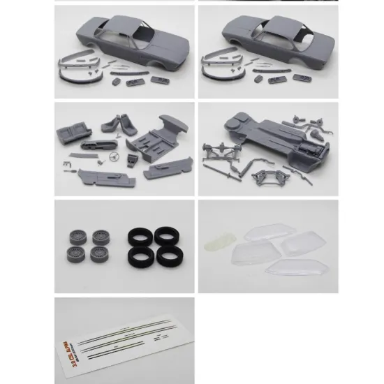 Diolex Dp24168 1/24 3d Print Resin Kit Alpina B2 Bmw E9 With Regular Decals