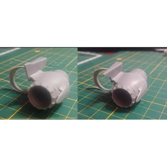 Katran 4863 1/48 Panavia Tornado Ids/Gr1 Early Exhaust Nozzles Rb 199-4r Mk101 Opened For Revell/Eduard