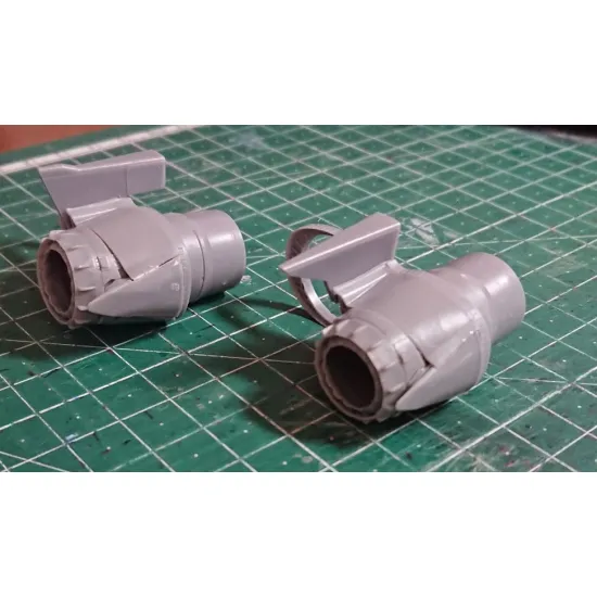 Katran 4864 1/48 Panavia Tornado Ids/Gr1 Early Exhaust Nozzles Rb 199-4r Mk101 Opened For Revell/Eduard