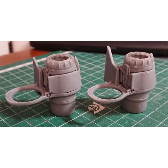 Katran 4864 1/48 Panavia Tornado Ids/Gr1 Early Exhaust Nozzles Rb 199-4r Mk101 Opened For Revell/Eduard