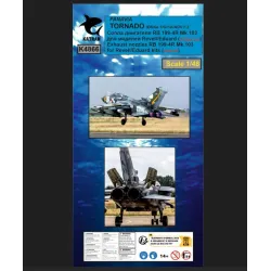 Katran 4866 1/48 Panavia Tornado Ids/Gr.1/Gr1a/Adv F2 Exhaust Nozzles Rb 199-4r Mk103 Opened For Revell/Eduard