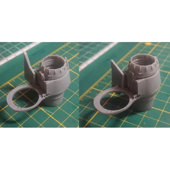 Katran 4866 1/48 Panavia Tornado Ids/Gr.1/Gr1a/Adv F2 Exhaust Nozzles Rb 199-4r Mk103 Opened For Revell/Eduard