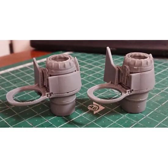 Katran 4867 1/48 Panavia Tornado Ids/Gr1/Gr1a/Adv F2 Exhaust Nozzles Rb 199-4r Mk103 Varied For Revell/Eduard /For Dioramas/