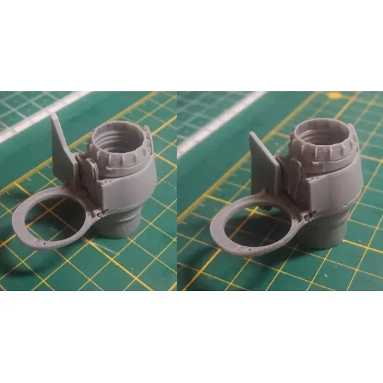 Katran 4867 1/48 Panavia Tornado Ids/Gr1/Gr1a/Adv F2 Exhaust Nozzles Rb 199-4r Mk103 Varied For Revell/Eduard /For Dioramas/