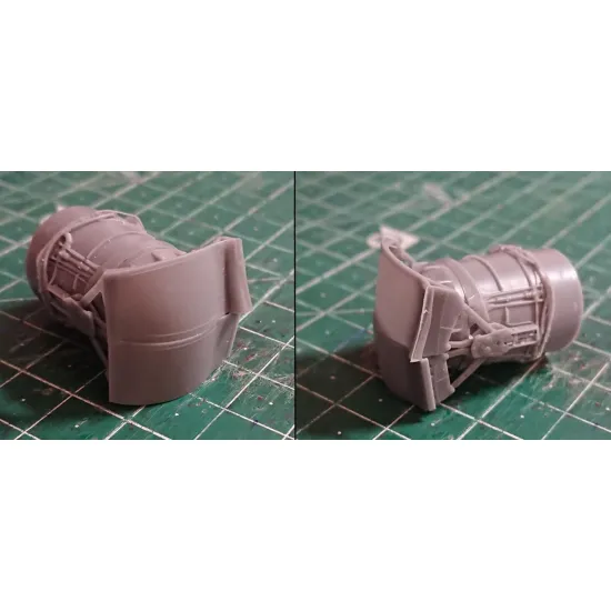 Katran 4870 1/48 Panavia Tornado Gr4/Gr4a Exhaust Nozzles Rb 199-4r Mk103 Varied For Revell/Eduard /For Dioramas/