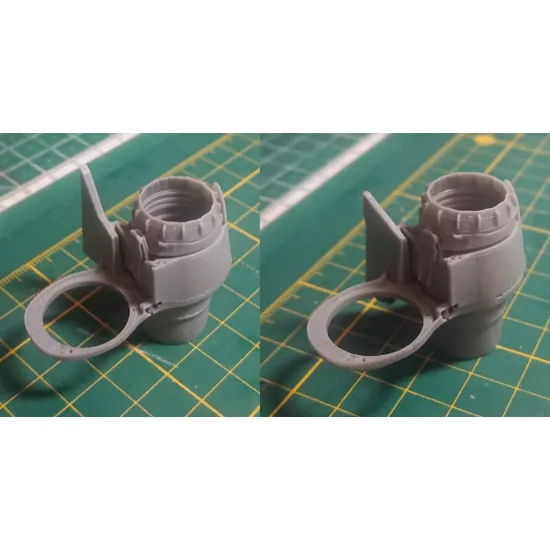 Katran 4872 1/48 Panavia Tornado Adv F3 Exhaust Nozzles Rb 199-4r Mk104 Opened For Revell/Eduard