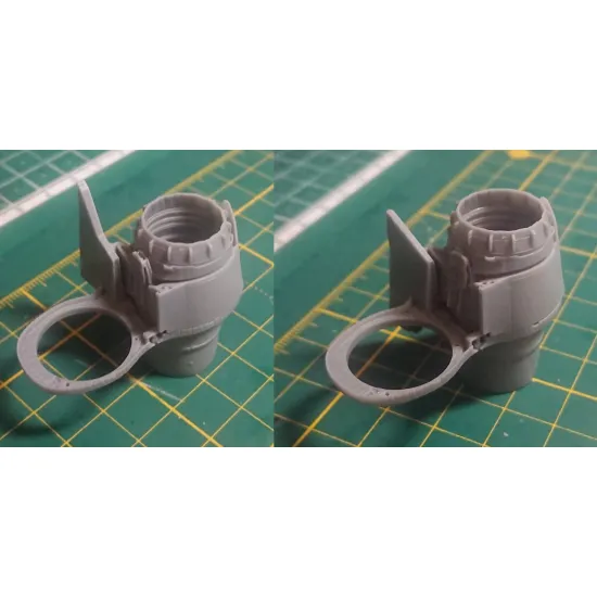 Katran 4873 1/48 Panavia Tornado Adv F3 Exhaust Nozzles Rb 199-4r Mk104 Varied For Revell/Eduard /For Dioramas/