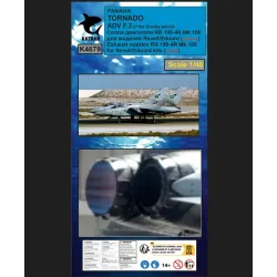 Katran 4879 1/48 Panavia Tornado Adv F 3 Of The Granby Period Exhaust Nozzles Rb 199-4r Mk 106 Varied For Revell/Eduard /For Dioramas/