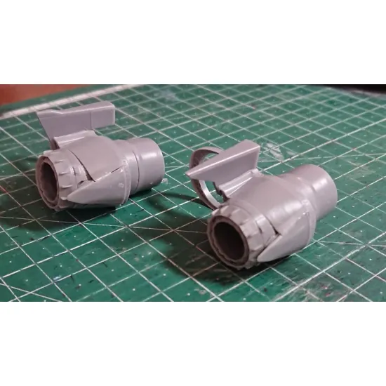 Katran 4879 1/48 Panavia Tornado Adv F 3 Of The Granby Period Exhaust Nozzles Rb 199-4r Mk 106 Varied For Revell/Eduard /For Dioramas/