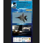 Katran 4884 1/48 F-15ex Eagle 2 Exhaust Nozzles Engine F-110-ge-129 Closed For Gwh