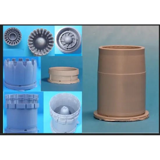 Katran 4885 1/48 F-15ex Eagle 2 Exhaust Nozzles Engine F-110-ge-129 Opened For Gwh