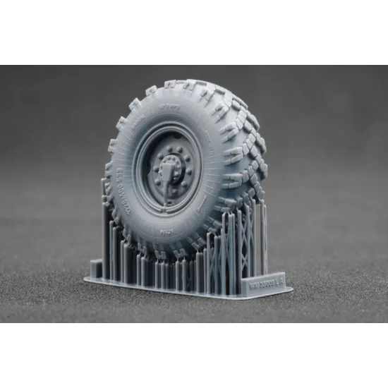 Scalex Wm-35008 1/35 Kamaz 4310 Ordinary Wheel Set