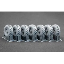 Scalex Wm-35009 1/35 Kamaz 4310 Ordinary Wheel Set For Trumpeter