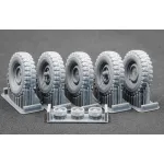 Scalex Wm-35022s 1/35 Unimog 404 10.5-20 Mpt Sagged Wheel Set For Icm Ak-interactive Revell