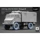 Scalex Wm-35023s 1/35 Unimog 404 11 0r20 X Sagged V2 Sagged Wheel Set