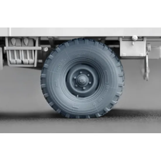 Scalex Wm-35023s 1/35 Unimog 404 11 0r20 X Sagged V2 Sagged Wheel Set