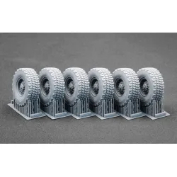 Scalex Wm-35025 1/35 Himars Ctis Ordinary Wheel Set For Foreart