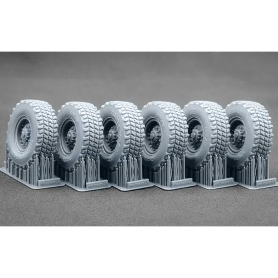 Scalex Wm-35025s 1/35 Himars Ctis Sagged Wheel Set For Foreart