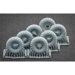 Scalex Wm-72001 1/72 Zil 131 Ordinary Wheel Set For Icm