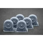 Scalex Wm-72002 1/72 Himars Ordinary Wheel Set For Foreart And Meng