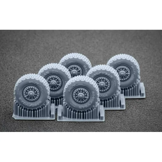 Scalex Wm-72002 1/72 Himars Ordinary Wheel Set For Foreart And Meng