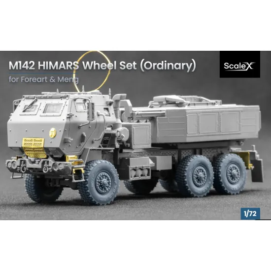 Scalex Wm-72002 1/72 Himars Ordinary Wheel Set For Foreart And Meng