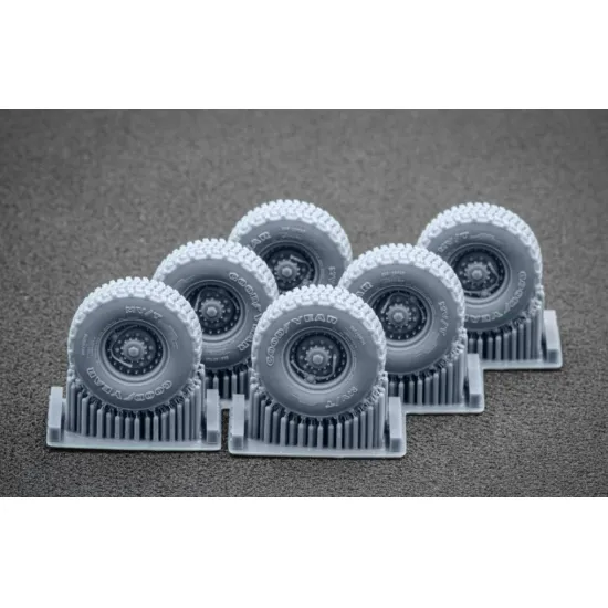 Scalex Wm-72003 1/72 Himars Ctis Ordinary Wheel Set For Foreart And Meng