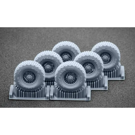 Scalex Wm-72003s 1/72 Himars Ctis Sagged Wheel Set For Foreart And Meng