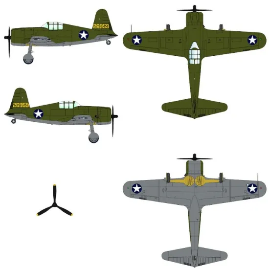 Dora Wings 72040 1/72 Vultee P-66 Vanguard Plastic Model Kit