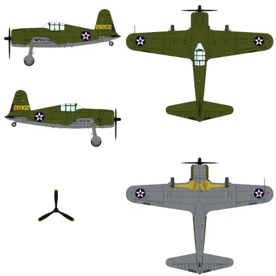 Dora Wings 72040 1/72 Vultee P-66 Vanguard Plastic Model Kit