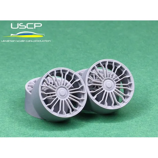 Uscp 24p168 1/24 Porsche 918 Spyder Oem Wheel 20/21 Resin Model